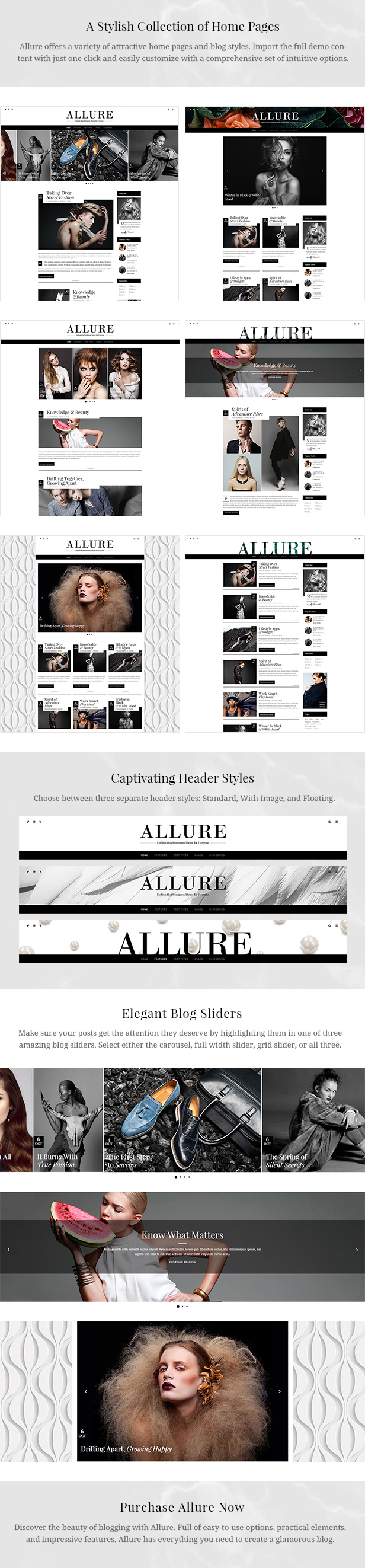 Allure - Beauty & Fashion Blog Theme - 1